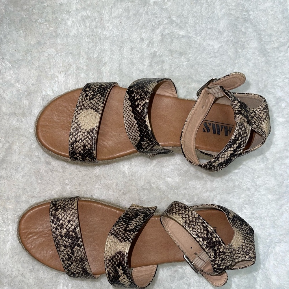 Ams Snakeskin Wedges